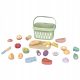  Wooden Set Food Vegetables Fruits 31 Pieces In Plastic Box