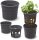  Flowerpot DTU24 39 cm x 39 x 32 cm Diameter 39 cm Plastic Anthracite