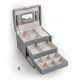  Jewelry box, gray, for women