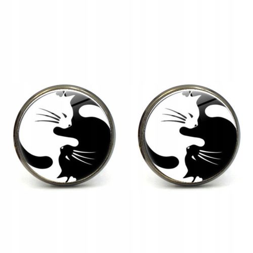  CAT CUFFLINKS + BOX