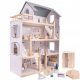  Ikonka wooden dollhouse with furniture 83 cm