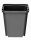  Airpress flowerpot 9 cm x 9 x 9 cm, diameter 6.5 cm, black plastic