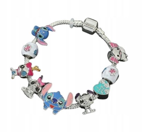  LILO & STITCH MODULAR BRACELET WITH PENDANTS 17 CM