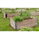  CMC GARDEN flowerpot 120 cm x 80 x 19 cm natural wood