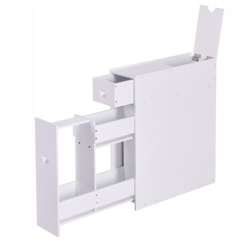  Costway bathroom cabinet 48.5x16x58 cm white