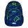  AstraBag school backpack with multiple compartments black, blue tones, green tones 20 l