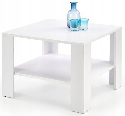  Halmar Kwadro square bench 70 x 70 x 53 cm white