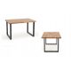  Halmar Radus rectangular table 140 x 85 x 76 cm, natural oak
