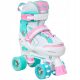  RAVEN Lia Mint adjustable roller skates 30-33 LED wheels