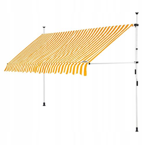  Auvent 400 x 180 cm en métal