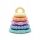  Orthodontic Teething Ring Jellystone, multi-colored silicone