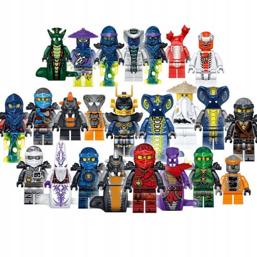  Ninja-Figuren Ninjago-Set 24-pls