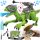  INTERACTIVE DINOSAUR REMOTE CONTROLLED LARGE ROBOT RUNNING ROAR LED REMOTE CONTROL