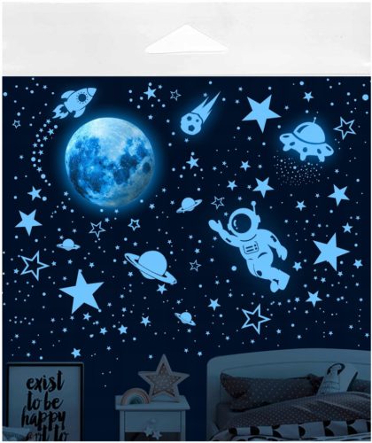  FLUORESCENT STARS, COSMOS STICKERS, WALL STICKERS