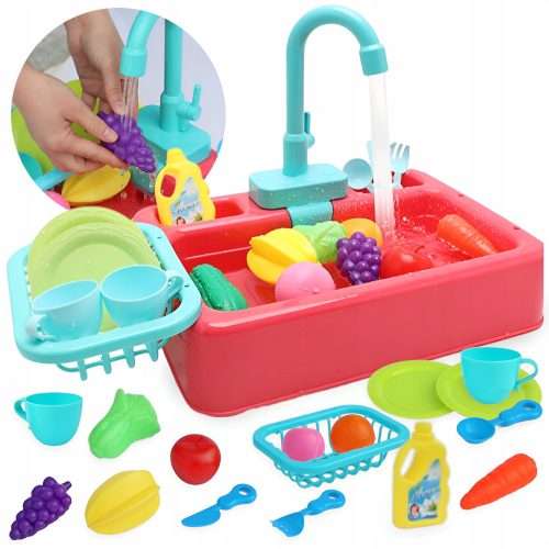  INTERACTIVE WASHING SINK ACCESSORIES FOR CHILDREN