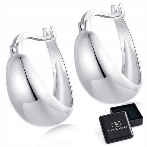  K603 Silver elegant earrings clasps silver 925