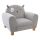  Atmosphera for Kids Children's Armchair, Shades of Grey