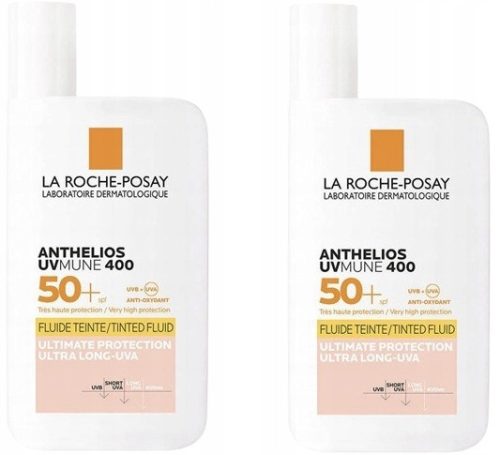 La Roche-Posay Anthelios Invisible Fluid SPF50, 50ml Twin Pack
