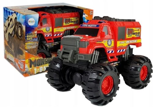  Leantoys 6874 Fire Engine Red 40 x 30 x 35 cm