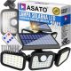  Asato street light 74 W 6000 lm solar powered