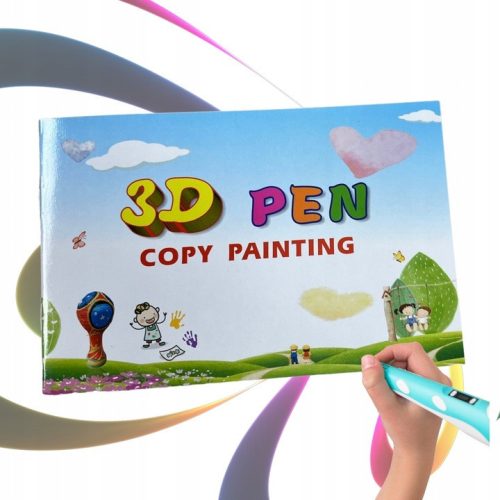  Notebook for 3D PEN, 14 PAGES – Basic Figures and Shapes