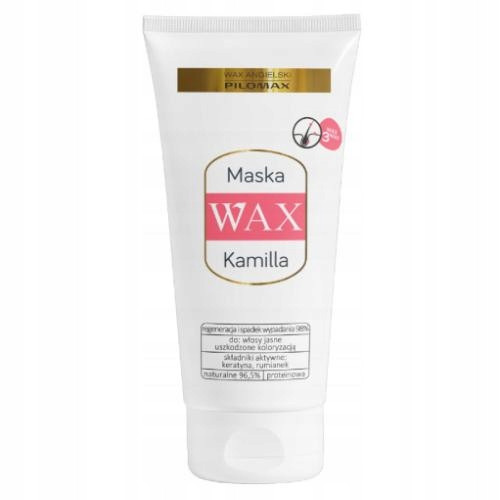  Smoothing mask for dyed blond hair Wax Pilomax Kamilla 200 ml