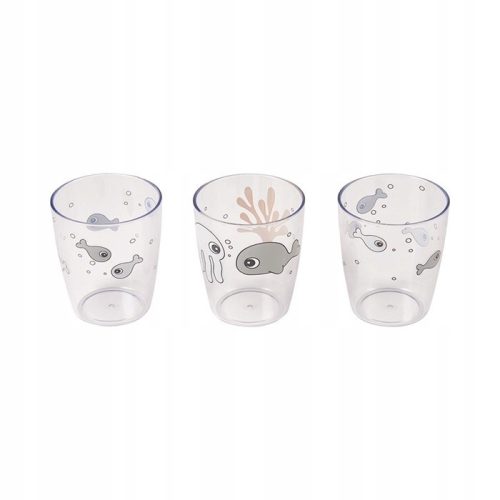  Done By Deer Sea Mug 120 ml colorless, 3 pieces