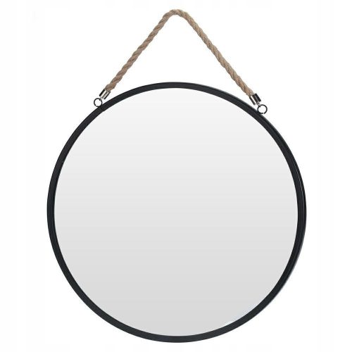  H&S Decoration wall mirror, metal frame, 410 x 410 mm