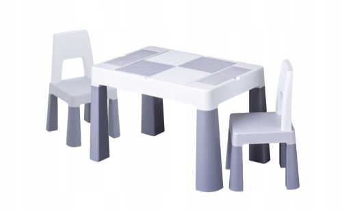  Tega table and chair, grey