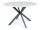  Round table Signal Tables 120 x 120 x 76 cm black