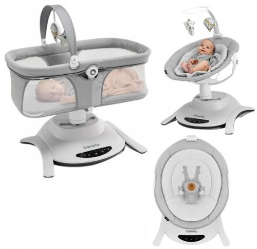  BELLA SET 2in1 rocking chair and gondola GRAY