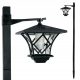  Led-Lux solar lamp, black, 155 cm, 1 pc.