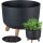  Prosperplast Gracia Tubus flowerpot, plastic, 29.8 x 28.5 cm, anthracite