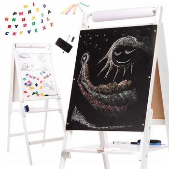  chalkboard, magnetic icon 43 x 115 cm