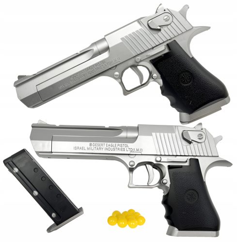  DESERT EAGLE SILVER ASG REPLICA BALL GUN