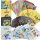  POKEMON CARDS LARGE SET 4in1 GOLD BLACK SILVER RAINBOW 220 pieces