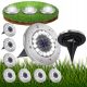  Solar lamp, white, 13 cm, 8 pcs.