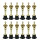  12 pieces Oscar statuette mold, award winner