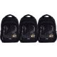Strigo Misty Black Wild x3 School Backpack – Spacious & Lightweight