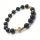  ROSARY bracelet for hand Tourmaline black balls