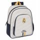  Real Madrid Safta school backpack with one compartment, white