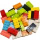  LEGO Mix Cubes 100pcs Brick bricks 2x4 mix of colors 3001