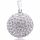  BALL SWAROVSKI SILVER PENDANT 14 mm