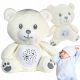  BEAR SLUMMIES SLEEPING CUDDLY NIGHT LAMP PROJECTOR 2in1 10 Lullabies