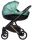  ONTARIO BLACK-ROSEGOLD BABY STROLLER 3in1 ECO-LEATHER + COSMO-SEAT