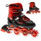  Patins à roues alignées réglables rouge noir 38-41 roue LED en cadeau