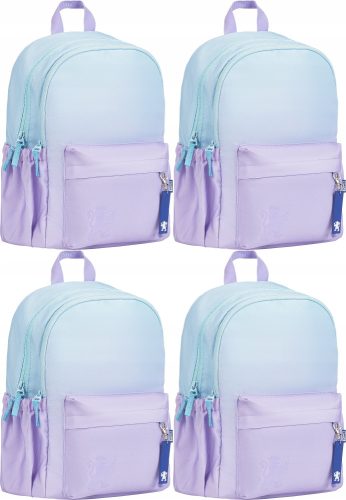 Oxford Gradient Dual Compartment 25L Lavender School Backpack