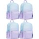 Oxford Gradient Dual Compartment 25L Lavender School Backpack