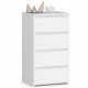  Akord CL4 chest of drawers 40 x 35 x 74 cm, matt white