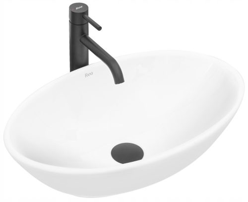  Rea Pamela oval countertop washbasin